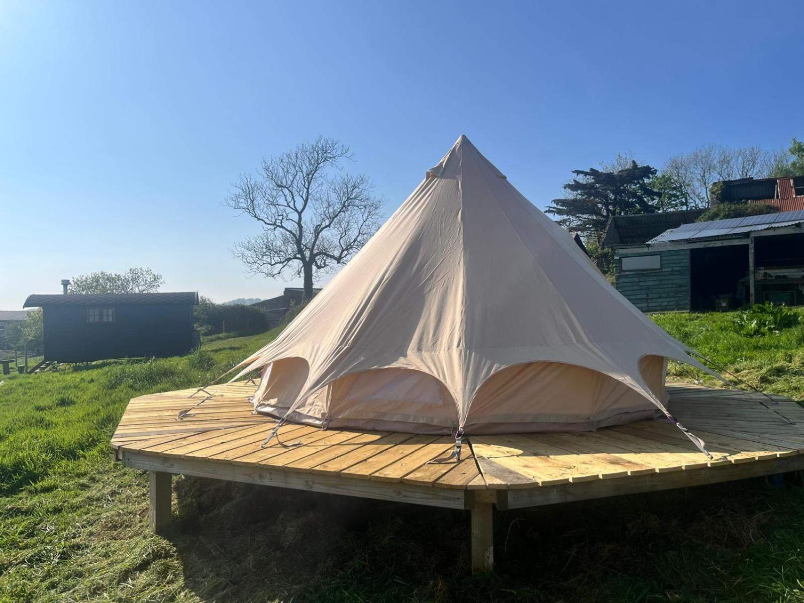 Immaculate Bell Tent Retreat North Devon Bideford Exterior foto
