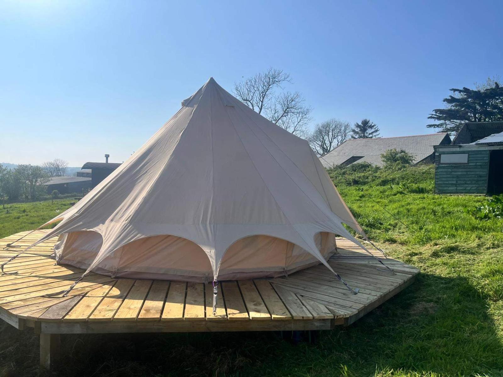 Immaculate Bell Tent Retreat North Devon Bideford Exterior foto